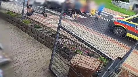 12-latek na hulajnodze wjechał pod samochód
