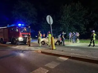 Wypadek w powiecie legionowskim 