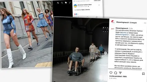Pokazy mody wróciły mimo wojny. "Ważne jest, byśmy pokazali światu, jak silni jesteśmy"