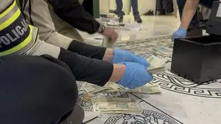 Zabezpieczono gotówkę