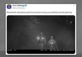 Czy to "niemieccy żołnierze po polskiej stronie granicy"? Mamy odpowiedź