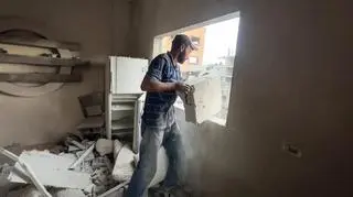 Miasto Gaza w ruinie