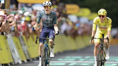 Wspaniały pojedynek mistrzów Tour de France. Duńczyk górą