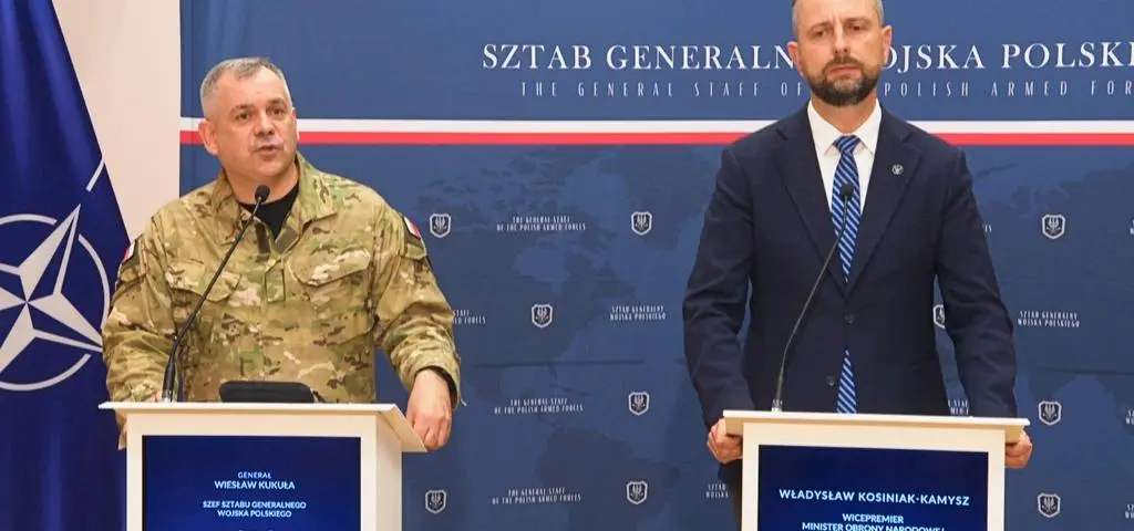 Gen. Kukuła: wczoraj w nocy doszło do dwukrotnego naruszenia przestrzeni powietrznej 