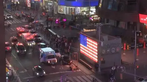 Na Times Square w Nowym Jorku doszło do strzelaniny