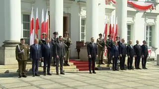 Prezydent wręczył nominacje generalskie