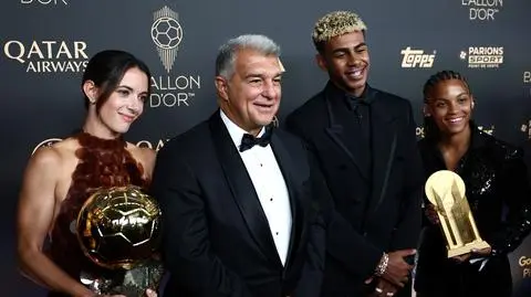 Yamal i Bonmati wyróżnieni nie tylko na gali Złotej Piłki. Wyjątkowe koszulki 