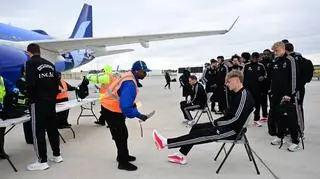 Niecodzienne sceny na lotnisku w USA