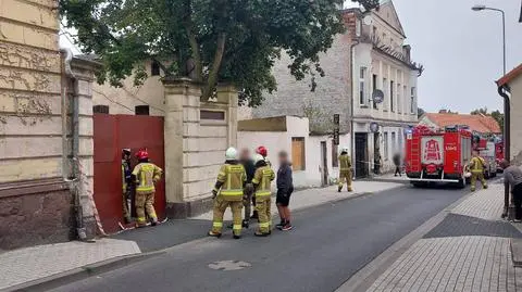 Ewakuowano jedną osobę 
