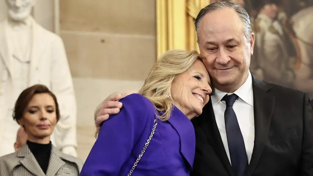 Jill Biden, Doug Emhoff 