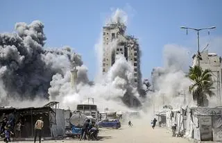 Izraelski atak na miasto Gaza, 5 września 2025 r.