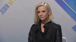Joannna Mucha w "Jeden na jeden"