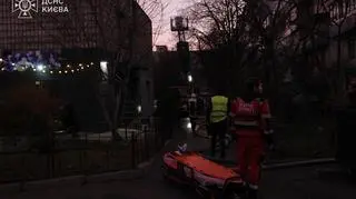 Kijów po kolejnym ataku sił rosyjskich. Zdjęcia z 14 listopada 