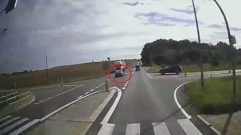 Uciekł tuż sprzed maski ciężarówki. "Nic by z niego nie zostało"