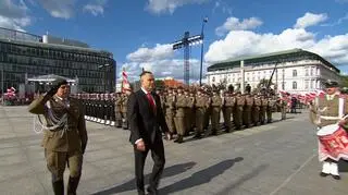 Pierwszy dzień Karola Nawrockiego. Oglądaj na żywo
