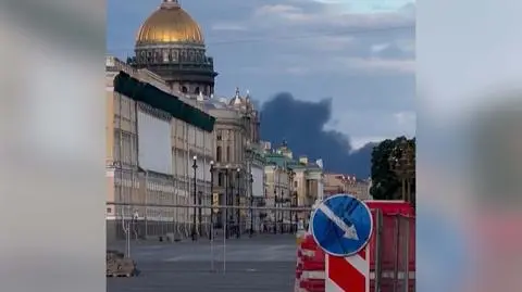 petersburg atak dronow