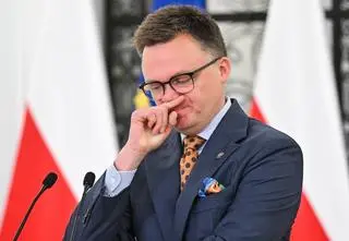 Hołownia wyjaśnia, co miał na myśli z "zamachem stanu"