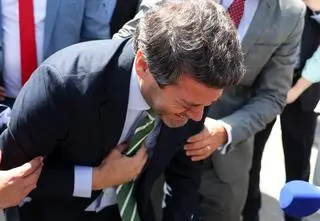 Dramatyczna scena na wiecu. Wszystko zarejestrowały kamery