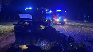 Śmiertelny wypadek nad ranem w Kolonii Siedliszczki