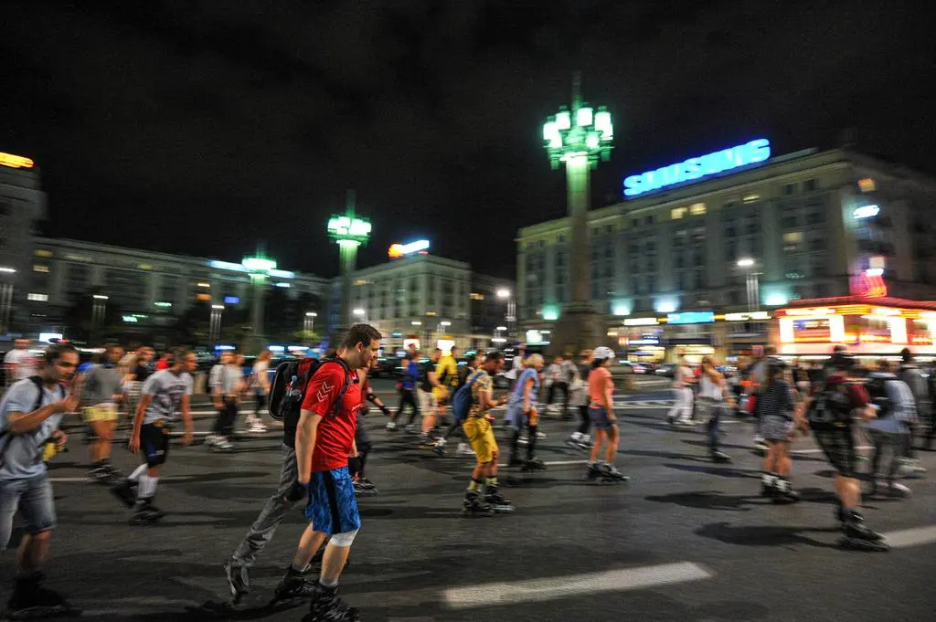 Nightskating Warszawa
