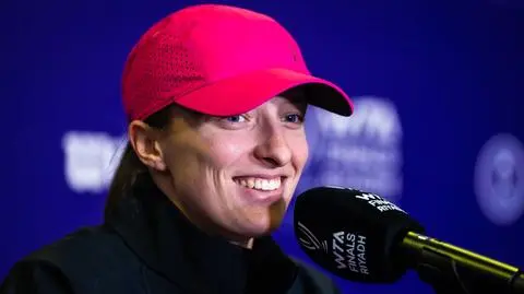 Wygrana Świątek była "bez znaczenia". Dobrego humoru i tak nie straciła