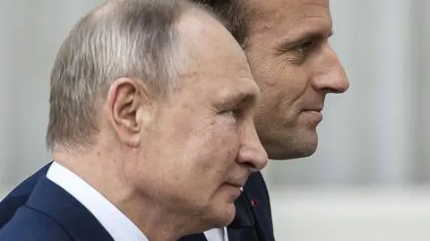 Władimir Putin, Emmanuel Macron