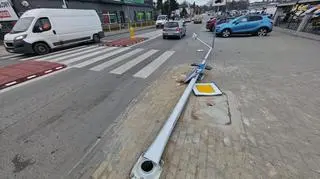 Zmodernizowane przejście przy ulicy Aleksandrowskiej w Zgierzu