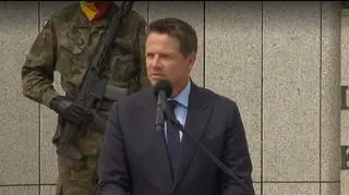 81. rocznica wybuchu Powstania Warszawskiego. Uroczystości pod Sejmem