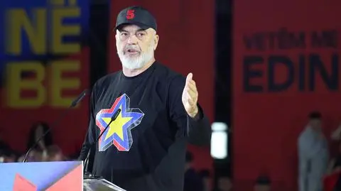 Albański premier Edi Rama