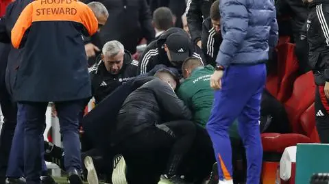 Dramatyczne sceny przy ławce. Przerwano mecz Ligi Narodów