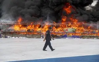 Mjanma. Akcja niszczenia narkotyków w Rangunie (26.06.2025)