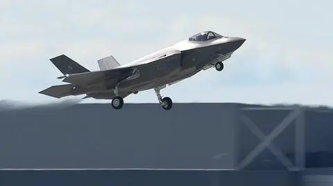 Powitanie F-35. Oglądaj TVN24