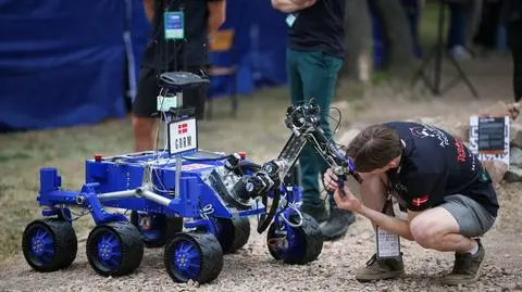 11. edycja zawodów łazików marsjańskich European Rover Challenge na terenie Akademii Górniczo-Hutniczej w Krakowie