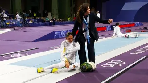 Pojechała na igrzyska z poważną chorobą, w trakcie walki zasłabła. "Nie czułam mojego ciała"