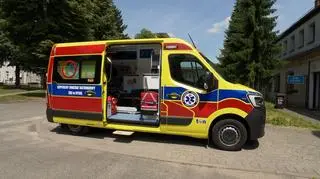 Dzięki Fundacji TVN do ratowników trafiła nowoczesna karetka