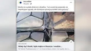 Szkoła nie wydała posiłków uczniom