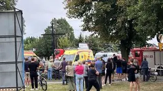 Zdjęcia z wypadku w miejscowości Lubraniec otrzymaliśmy na Kontakt24