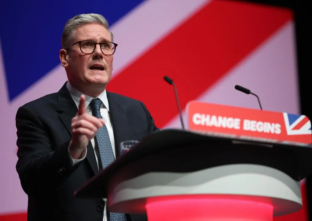 Brytyjski premier Keir Starmer