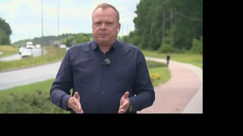 Karambol na DK15 w Małkach