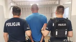 Mężczyzna został zatrzymany
