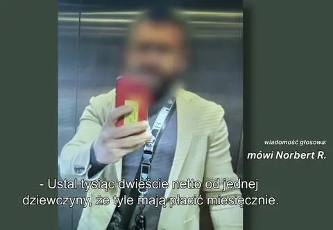 "Sceny jak z targu niewolników". Wpływy w rządzie i tajski masaż. Mamy nagrania