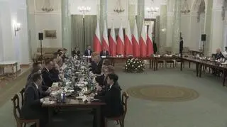 Rząd w pałacu prezydenckim. Za chwilę otwarcie rady gabinetowej