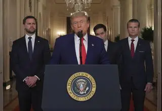 Uderzenia w Iranie i orędzie Trumpa
