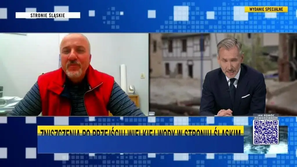 Burmistrz Stronia Śląskiego Dariusz Chromiec w "Faktach po Faktach", 18