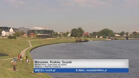 Jak ostrzegano przed falą nawałnic w Pomorskiem | Materiał Faktów w Południe