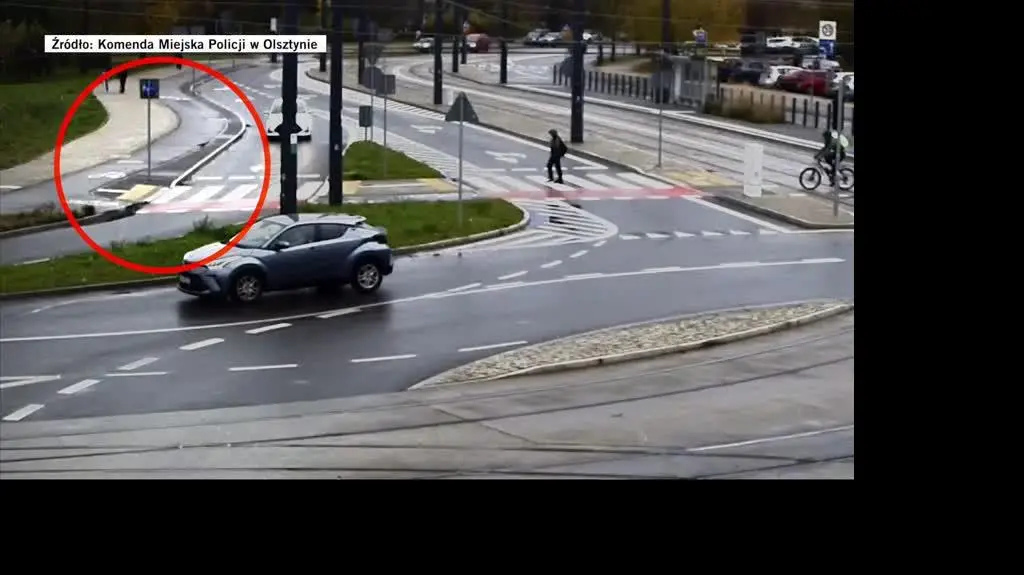 Potrącony rowerzysta dostał mandat