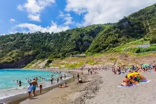 Ribeira Quente na wyspie Sao Miguel 