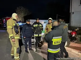 Nocna akcja poszukiwawcza