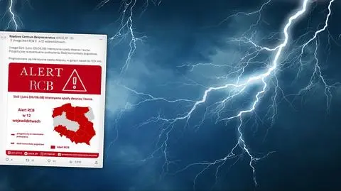 Alert RCB. "Przygotuj się na ewentualne podtopienia"