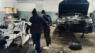 Zlikwidowana dziupla samochodowa pod Łodzią